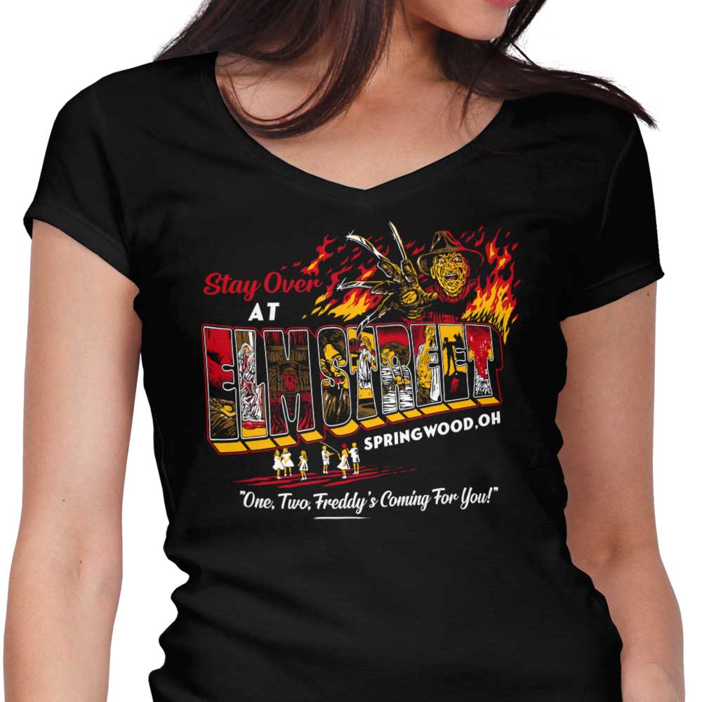 Visit Springwood Women's V-Neck - Adult & Kids T-Shirts, Sweatshirts & Hoodies apparel design preview 1