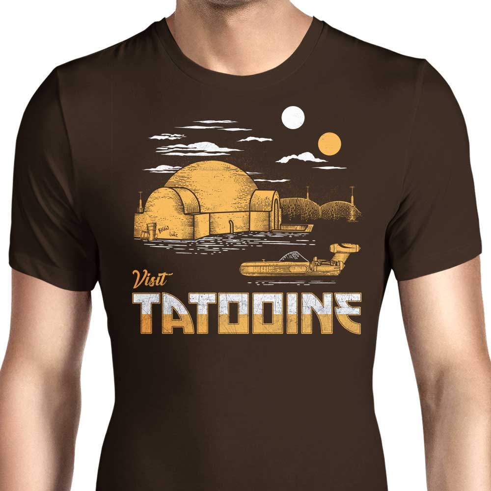 Visit Tatooine Men's Apparel - Adult & Kids T-Shirts, Sweatshirts & Hoodies apparel design preview 1