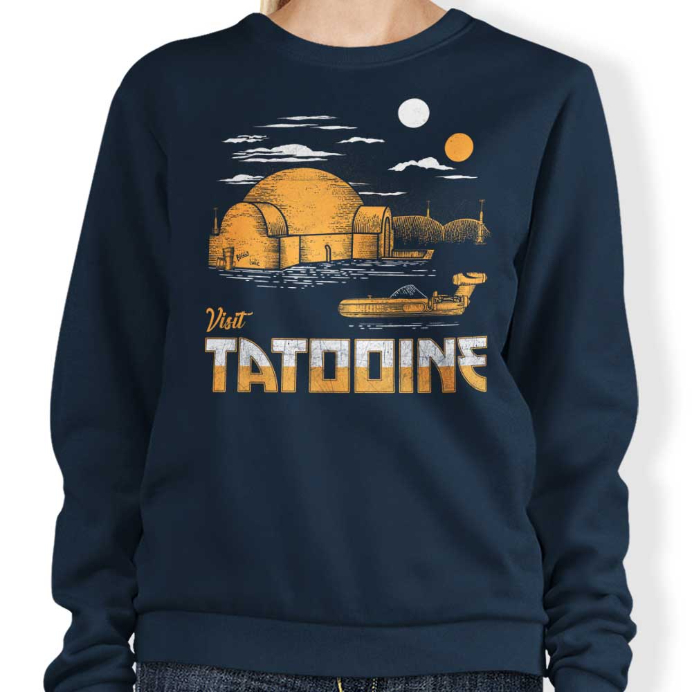 Visit Tatooine - Adult & Kids T-Shirts, Sweatshirts & Hoodies apparel design preview 1