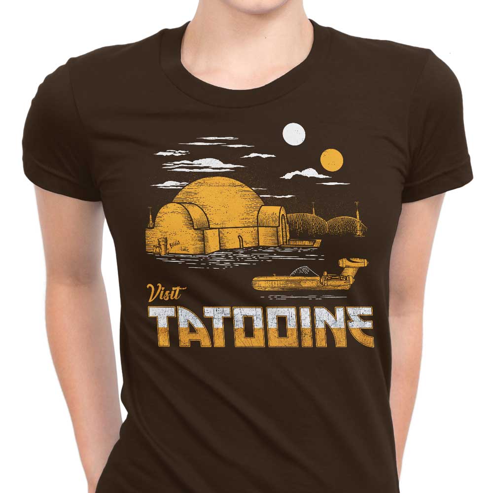 Visit Tatooine Women's Apparel - Adult & Kids T-Shirts, Sweatshirts & Hoodies apparel design preview 1
