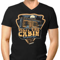 Visit the Cabin Men's V-Neck - Adult & Kids T-Shirts, Sweatshirts & Hoodies apparel design preview 1