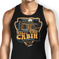 Visit the Cabin Tank Top - Adult & Kids T-Shirts, Sweatshirts & Hoodies apparel design preview 1