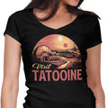 Visit the Twin Suns Women's V-Neck - Adult & Kids T-Shirts, Sweatshirts & Hoodies apparel design preview 1