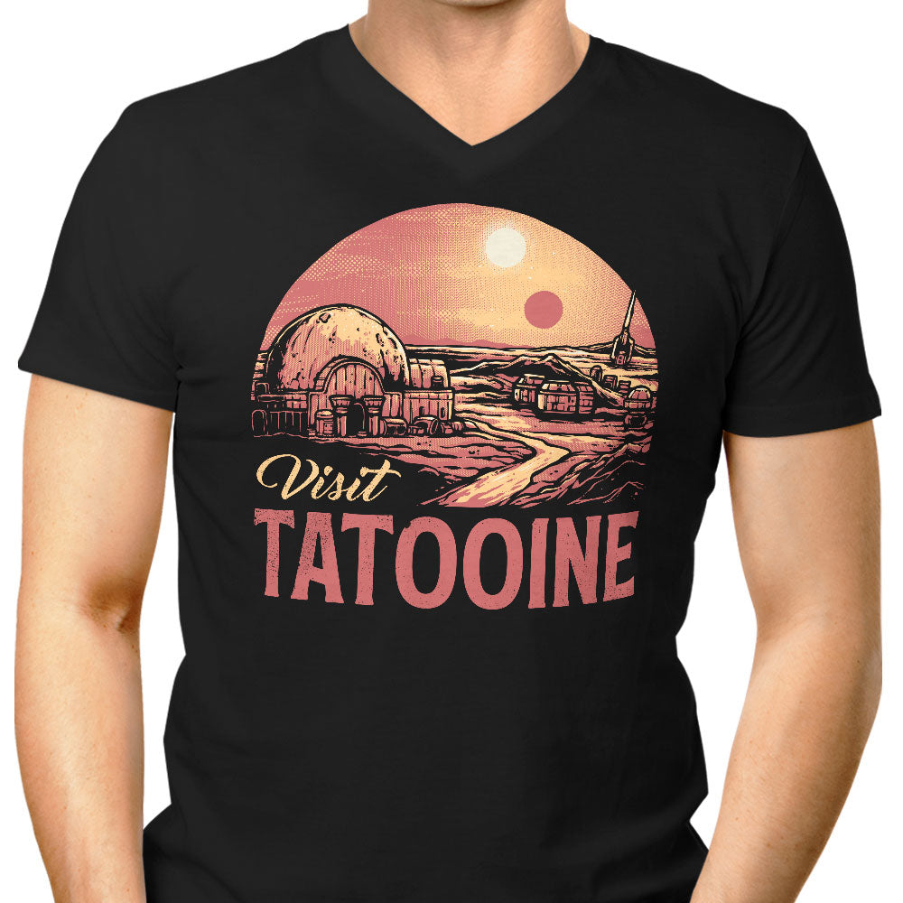 Visit the Twin Suns Men's V-Neck - Adult & Kids T-Shirts, Sweatshirts & Hoodies apparel design preview 1