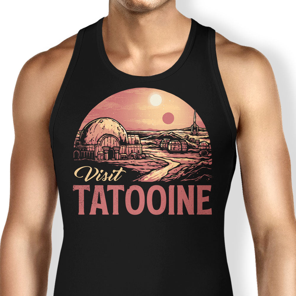 Visit the Twin Suns Tank Top - Adult & Kids T-Shirts, Sweatshirts & Hoodies apparel design preview 1