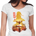 Vivi Ukiyo-e Women's V-Neck - Adult & Kids T-Shirts, Sweatshirts & Hoodies apparel design preview 1