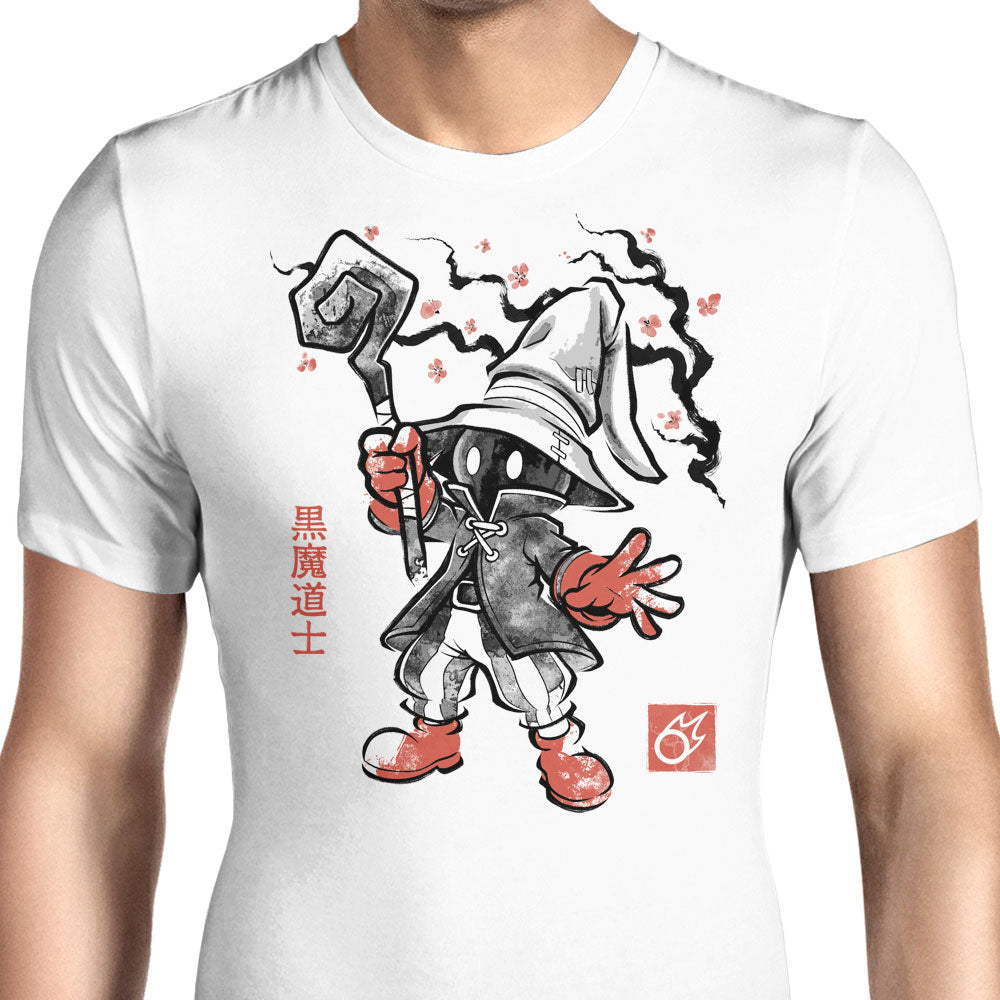Void Caster Sumi-e Men's Apparel - Adult & Kids T-Shirts, Sweatshirts & Hoodies apparel design preview 1