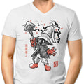 Void Caster Sumi-e Men's V-Neck - Adult & Kids T-Shirts, Sweatshirts & Hoodies apparel design preview 1