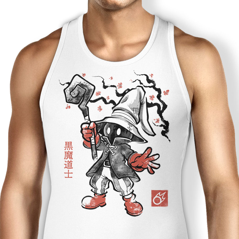 Void Caster Sumi-e Tank Top - Adult & Kids T-Shirts, Sweatshirts & Hoodies apparel design preview 1