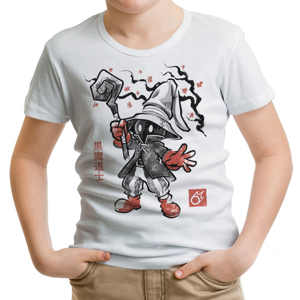 Void Caster Sumi-e Youth Apparel - Adult & Kids T-Shirts, Sweatshirts & Hoodies apparel design preview 1