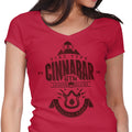 Volcano Badge Women's V-Neck - Adult & Kids T-Shirts, Sweatshirts & Hoodies apparel design preview 1