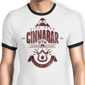 Volcano Badge Ringer - Adult & Kids T-Shirts, Sweatshirts & Hoodies apparel design preview 1