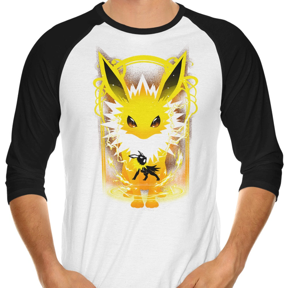 Voltsurge 3/4 Sleeve Raglan - Adult & Kids T-Shirts, Sweatshirts & Hoodies apparel design preview 1