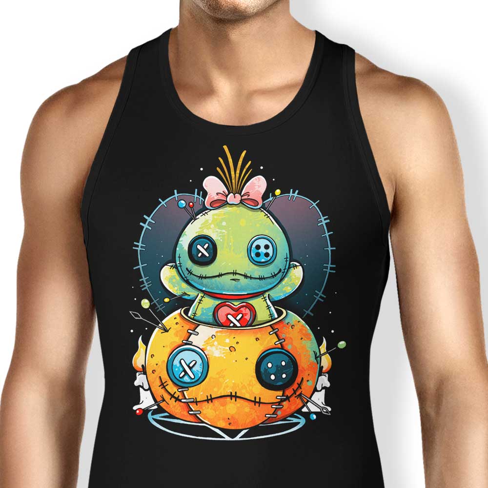 Voodoo Pumpkin Tank Top - Adult & Kids T-Shirts, Sweatshirts & Hoodies apparel design preview 1