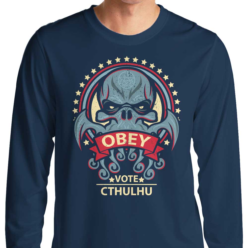 Vote Cthulhu - Adult & Kids T-Shirts, Sweatshirts & Hoodies apparel design preview 1