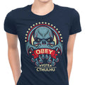 Vote Cthulhu Women's Apparel - Adult & Kids T-Shirts, Sweatshirts & Hoodies apparel design preview 1