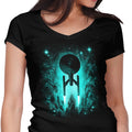 Voyages in Space Women's V-Neck - Adult & Kids T-Shirts, Sweatshirts & Hoodies apparel design preview 1