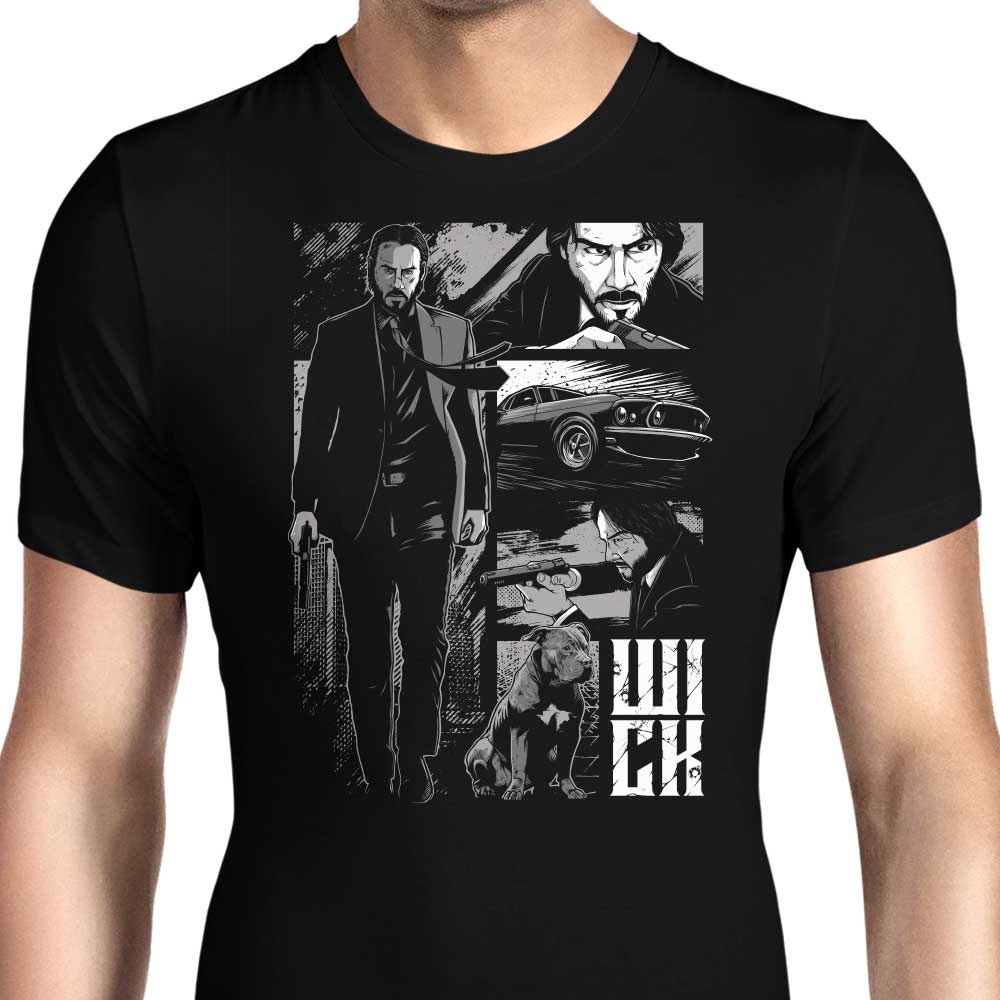 W-I-C-K (Alt) Men's Apparel - Adult & Kids T-Shirts, Sweatshirts & Hoodies apparel design preview 1
