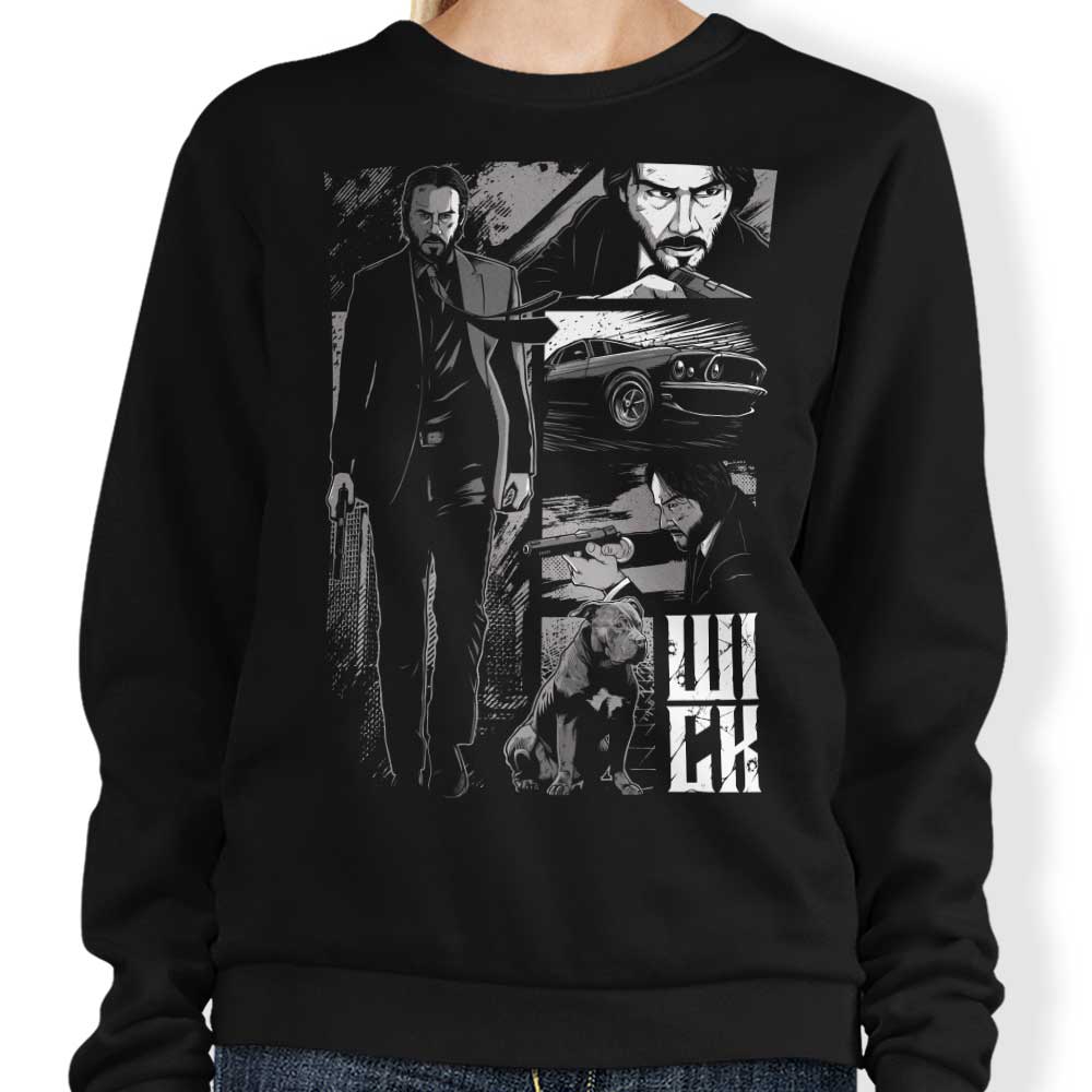 W-I-C-K (Alt) - Adult & Kids T-Shirts, Sweatshirts & Hoodies apparel design preview 1