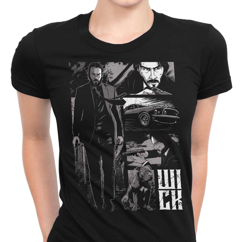 W-I-C-K (Alt) Women's Apparel - Adult & Kids T-Shirts, Sweatshirts & Hoodies apparel design preview 1