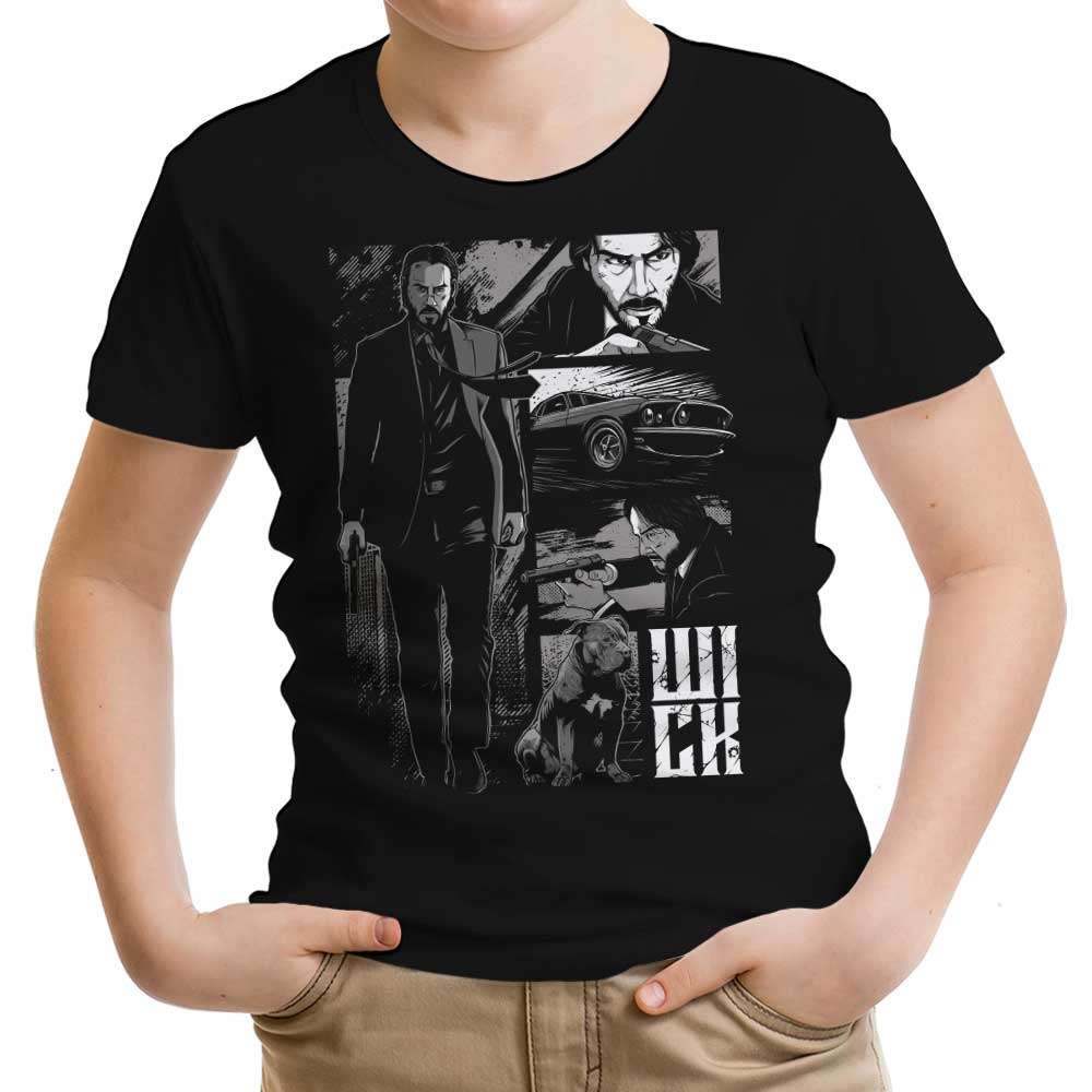 W-I-C-K (Alt) Youth Apparel - Adult & Kids T-Shirts, Sweatshirts & Hoodies apparel design preview 1