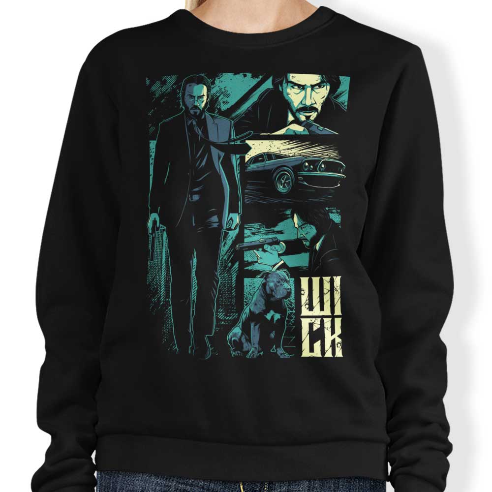 W-I-C-K - Adult & Kids T-Shirts, Sweatshirts & Hoodies apparel design preview 1