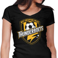 WCV Thunderbolts Women's V-Neck - Adult & Kids T-Shirts, Sweatshirts & Hoodies apparel design preview 1