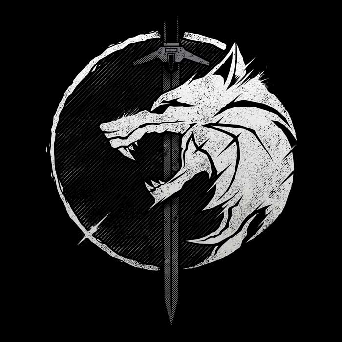 WH1T3 W0LF Women's Apparel - Adult & Kids T-Shirts, Sweatshirts & Hoodies apparel design preview 2