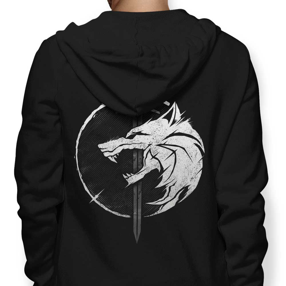 WH1T3 W0LF - Adult & Kids T-Shirts, Sweatshirts & Hoodies apparel design preview 1