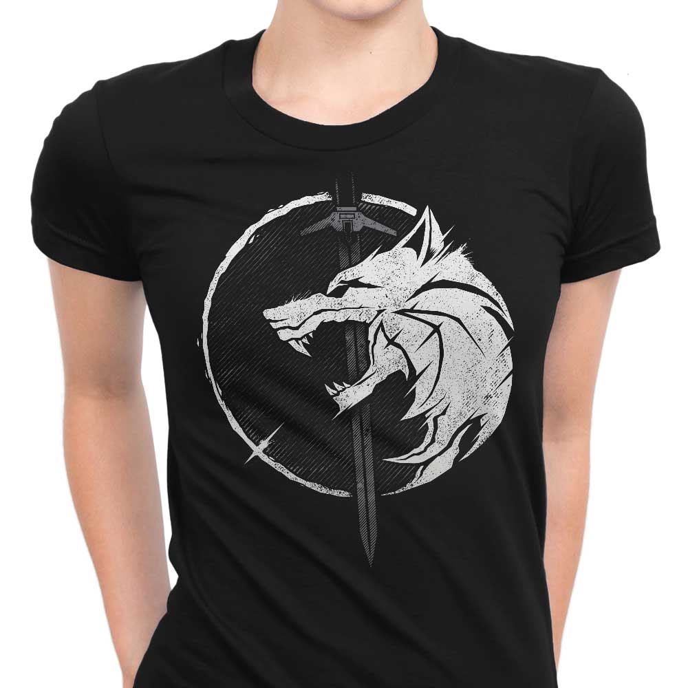 WH1T3 W0LF Women's Apparel - Adult & Kids T-Shirts, Sweatshirts & Hoodies apparel design preview 1
