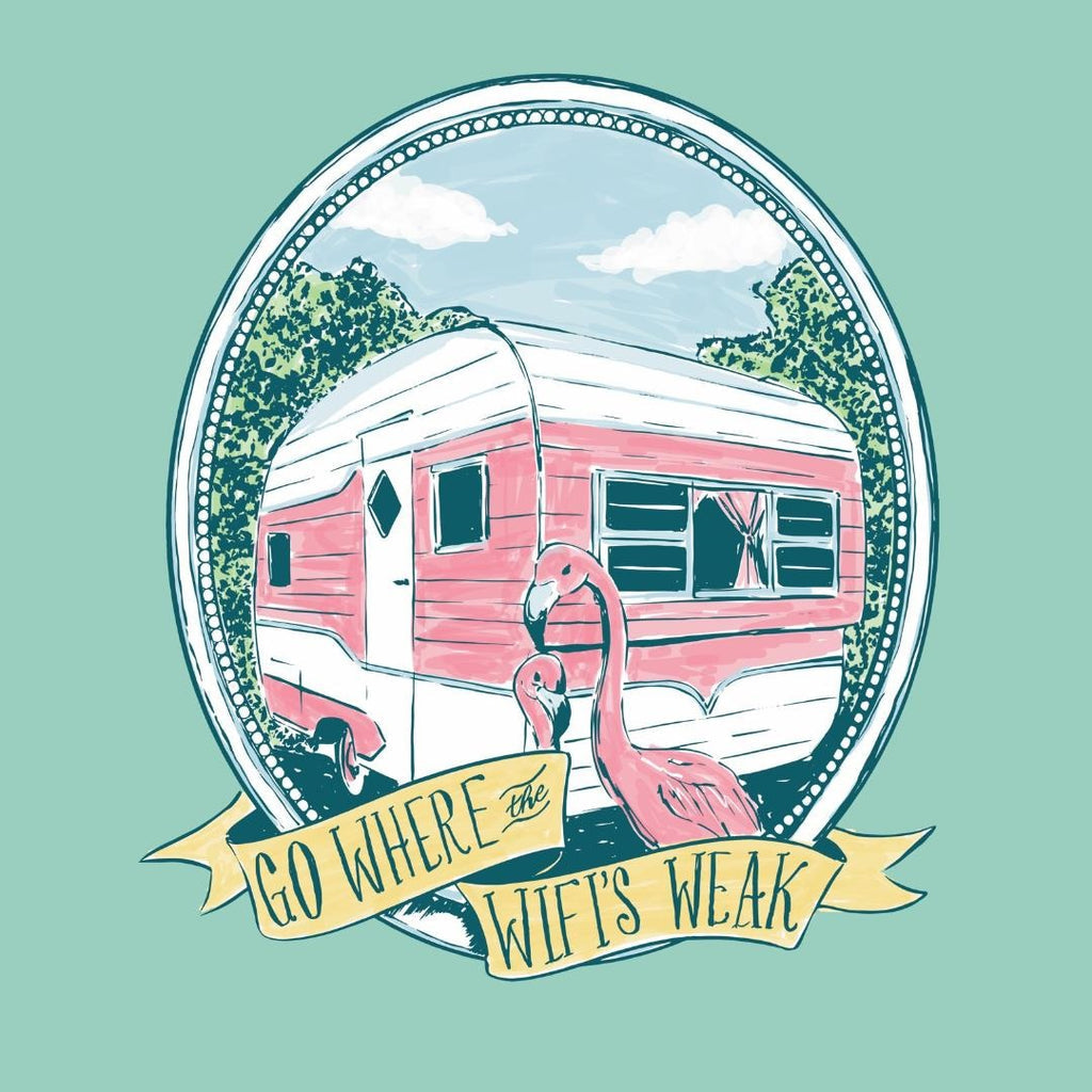 Sassy Frass Wifi Is Weak Camping Comfort Colors - Adult & Kids T-Shirts, Sweatshirts & Hoodies apparel design preview 2