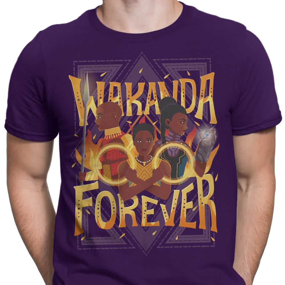 Wakanda Forever Men's Apparel - Adult & Kids T-Shirts, Sweatshirts & Hoodies apparel design preview 2