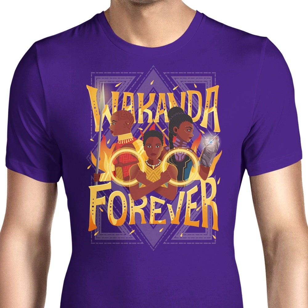 Wakanda Forever Men's Apparel - Adult & Kids T-Shirts, Sweatshirts & Hoodies apparel design preview 1