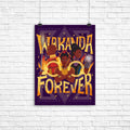 Wakanda Forever Poster - Adult & Kids T-Shirts, Sweatshirts & Hoodies apparel design preview 1