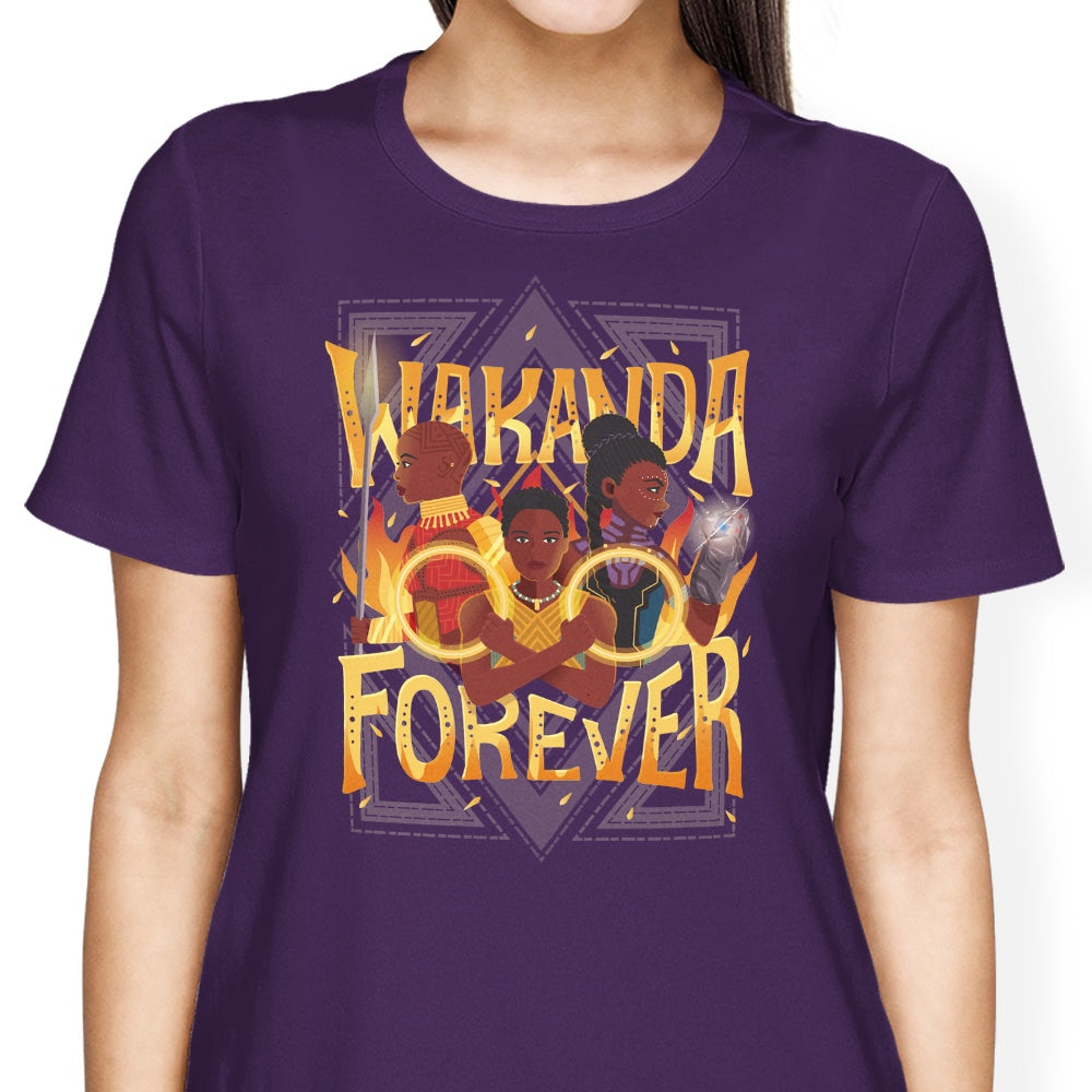 Wakanda Forever Women's Apparel - Adult & Kids T-Shirts, Sweatshirts & Hoodies apparel design preview 2