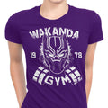 Wakanda Gym Women's Apparel - Adult & Kids T-Shirts, Sweatshirts & Hoodies apparel design preview 1