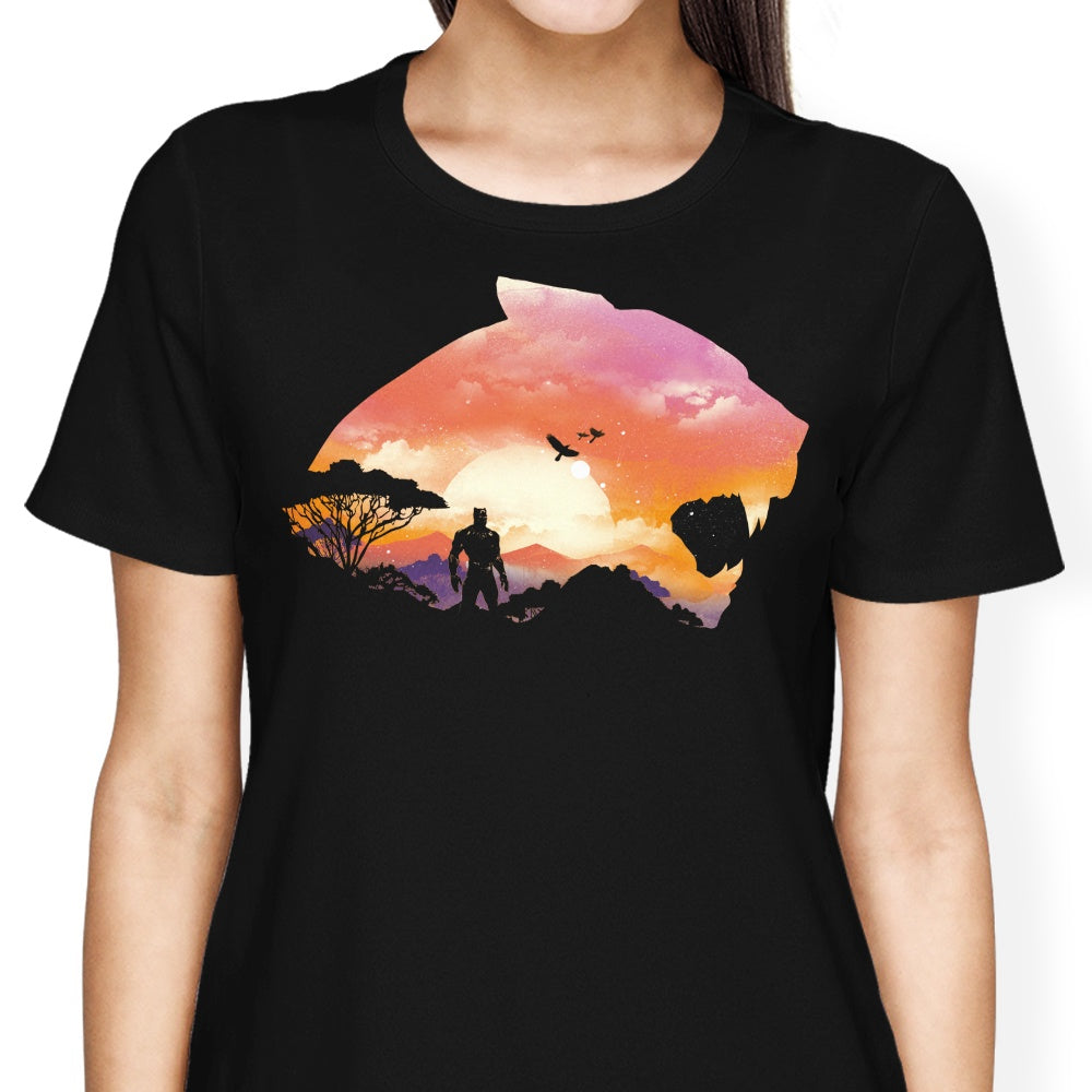 Wakanda Sunset Women's Apparel - Adult & Kids T-Shirts, Sweatshirts & Hoodies apparel design preview 2