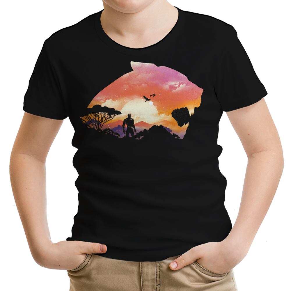 Wakanda Sunset Youth Apparel - Adult & Kids T-Shirts, Sweatshirts & Hoodies apparel design preview 1