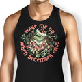 Wake Me Up Tank Top - Adult & Kids T-Shirts, Sweatshirts & Hoodies apparel design preview 1