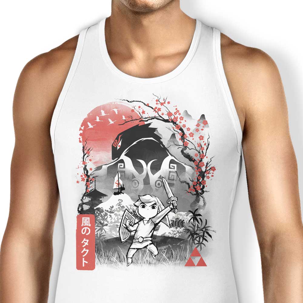 Waker Sumi-e Tank Top - Adult & Kids T-Shirts, Sweatshirts & Hoodies apparel design preview 1