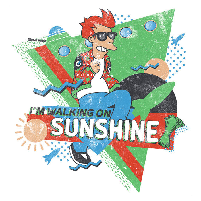 Walking on Sunshine Men's Apparel - Adult & Kids T-Shirts, Sweatshirts & Hoodies apparel design preview 2