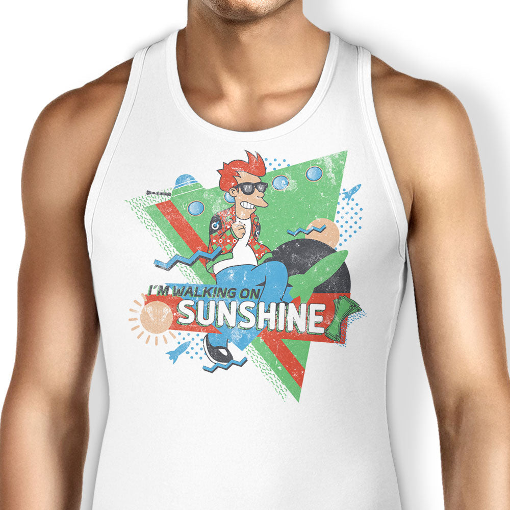 Walking on Sunshine Tank Top - Adult & Kids T-Shirts, Sweatshirts & Hoodies apparel design preview 1