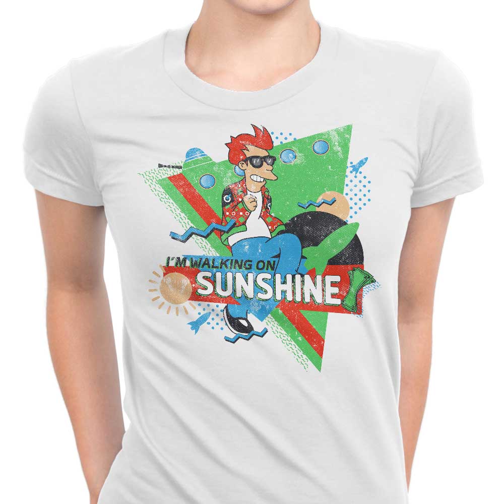 Walking on Sunshine Women's Apparel - Adult & Kids T-Shirts, Sweatshirts & Hoodies apparel design preview 1