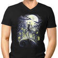 Wanderer Before Christmas Men's V-Neck - Adult & Kids T-Shirts, Sweatshirts & Hoodies apparel design preview 1