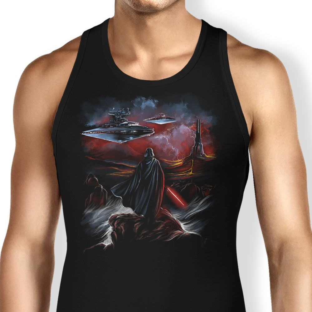 Wanderer of the Dark Side Tank Top - Adult & Kids T-Shirts, Sweatshirts & Hoodies apparel design preview 1