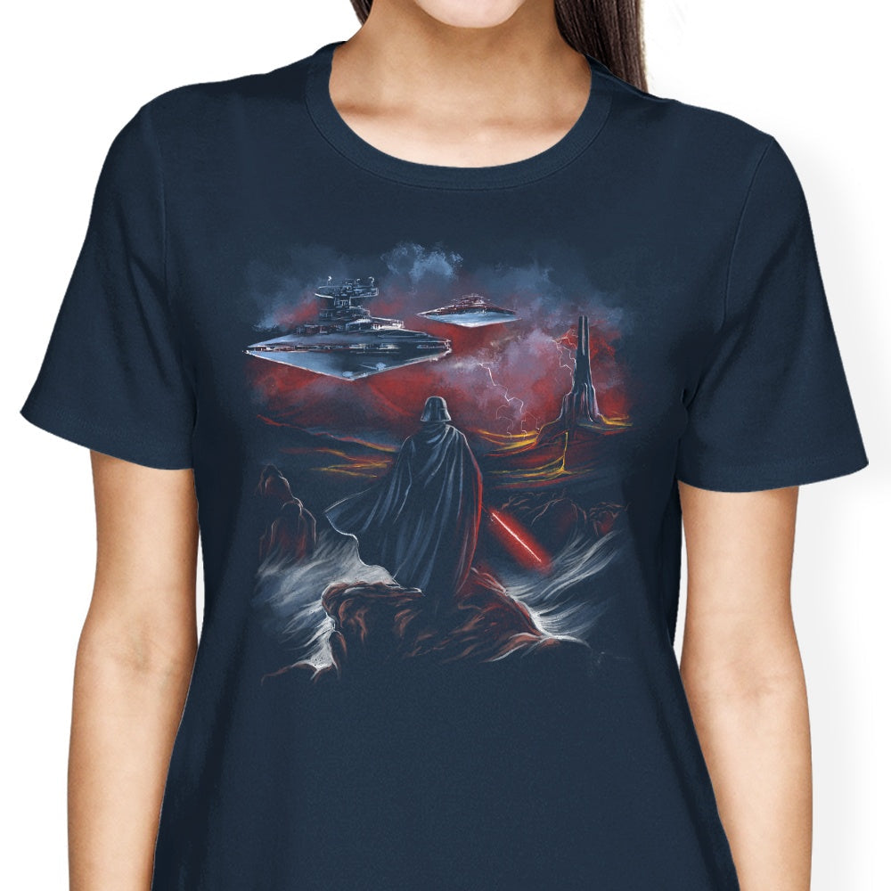 Wanderer of the Dark Side Women's Apparel - Adult & Kids T-Shirts, Sweatshirts & Hoodies apparel design preview 2