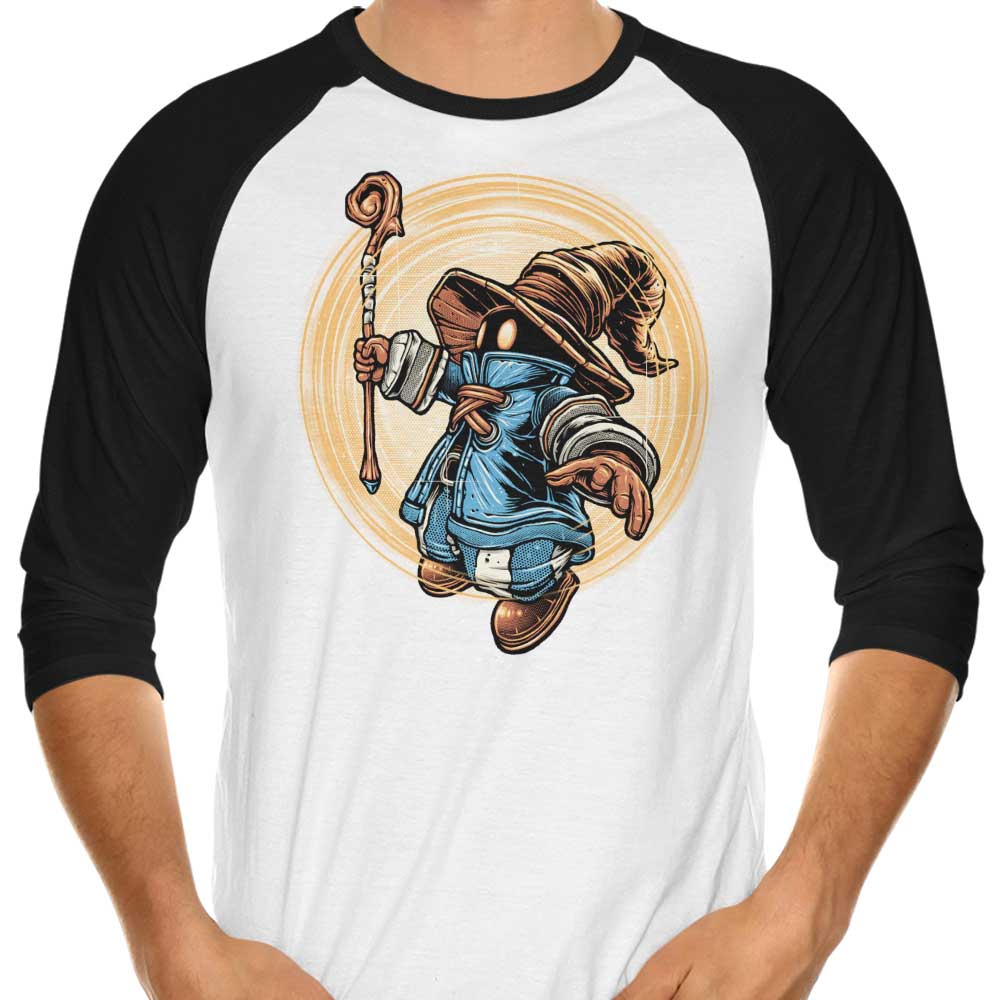 Wandering Flame 3/4 Sleeve Raglan - Adult & Kids T-Shirts, Sweatshirts & Hoodies apparel design preview 1