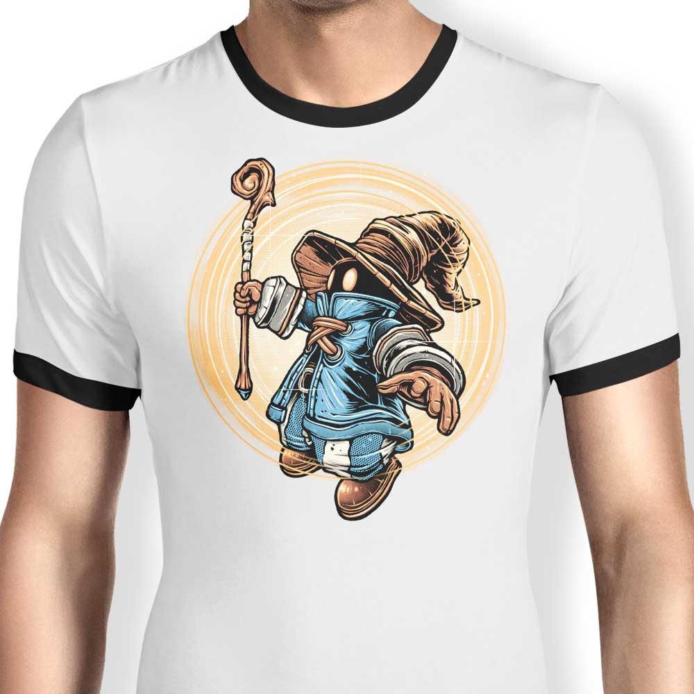 Wandering Flame Ringer - Adult & Kids T-Shirts, Sweatshirts & Hoodies apparel design preview 1