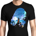 Wandering Princess Silhouette Men's Apparel - Adult & Kids T-Shirts, Sweatshirts & Hoodies apparel design preview 1