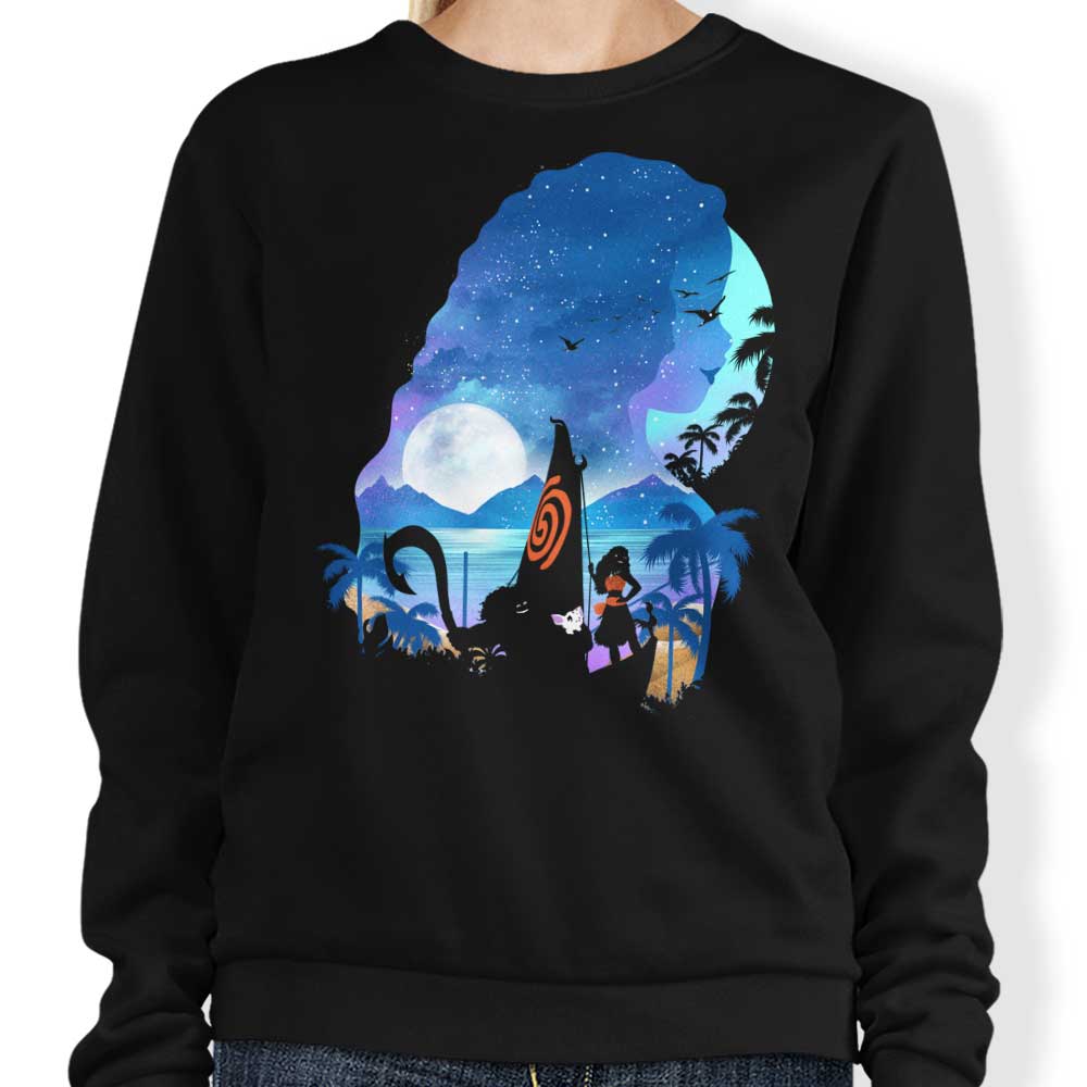 Wandering Princess Silhouette - Adult & Kids T-Shirts, Sweatshirts & Hoodies apparel design preview 1